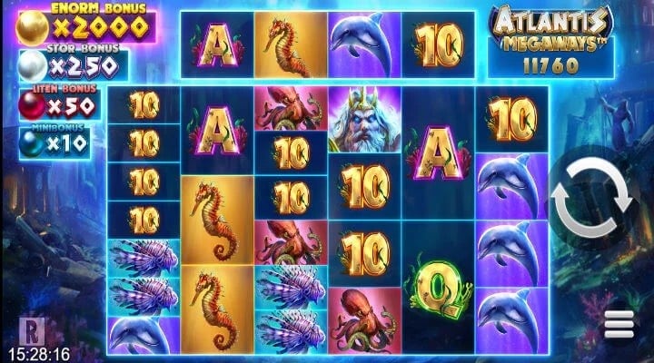 Atlantis Megaways Screenshot 1